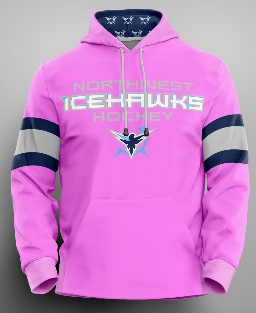 Icehawks Dangl Hoodie Pink