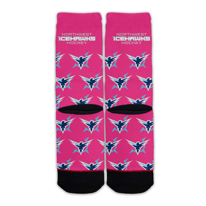 Icehawks Function Socks Pink